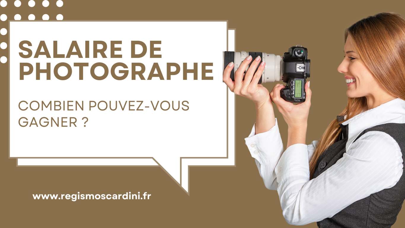 Une photographe pro qui connait le salaire qu'elle peut gagner