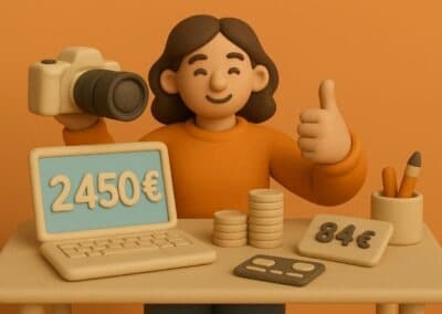 Comment Aurélie a transformé son activité photo en générant 2 450 € en 5 jours avec seulement 84 € de publicité